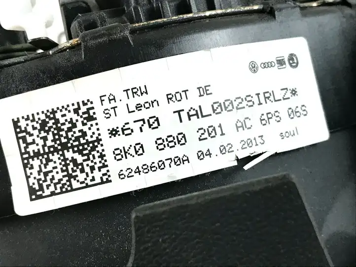 Audi A4 S4 B8 8K (2011 - 2015) 8K0880201AC Подушка безопасности руля — фото 3