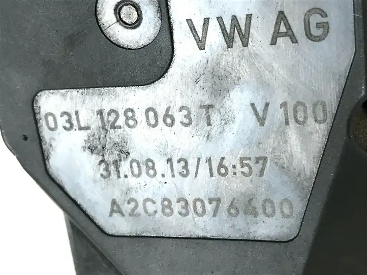 Audi Q5 SQ5 (2012 - 2017) 03L128063T Дроссельная заслонка — фото 3