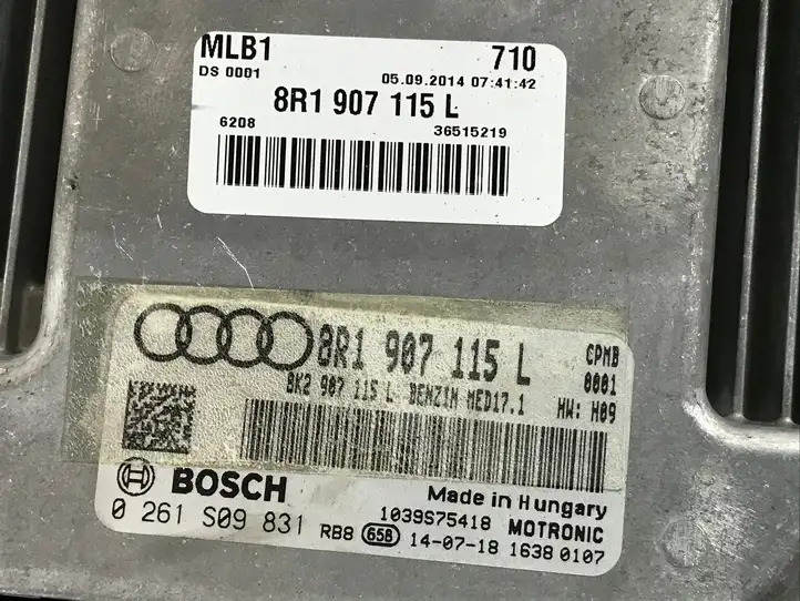 Audi Q5 SQ5 (2012 - 2017) 8R1907115L Блок управления двигателем (ЭБУ) — фото 4