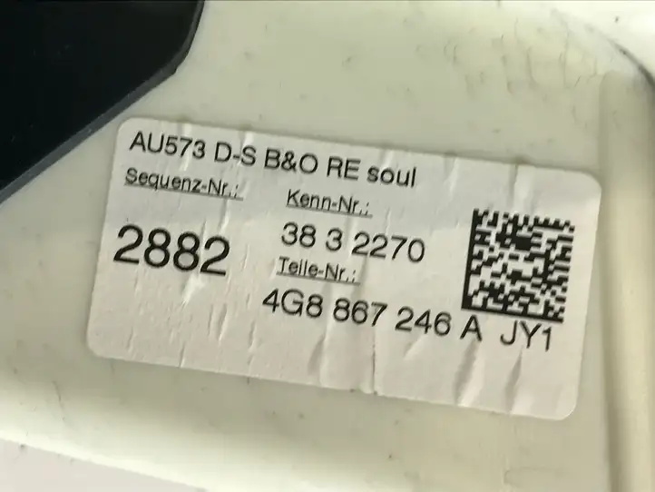 Audi A7 S7 4G (2010 - 2014) 4G8867294 Комплект потолочной обшивки — фото 2