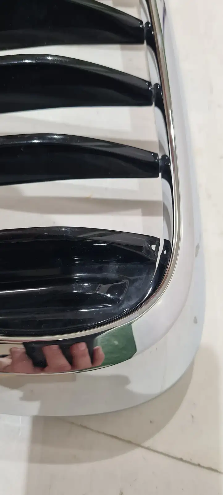BMW 7 G11 G12 (2015 - 2022) 51137357011 Верхняя решетка радиатора — фото 3