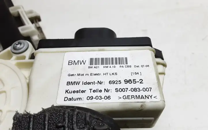 BMW X3 E83 (2003 - 2010) 6925965 Стеклоподъемник передней двери (комплект) — фото 3