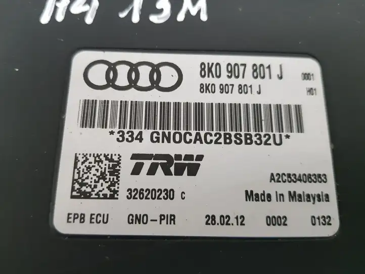 Audi A4 S4 B8 8K (2011 - 2015) 8K0907801J Блок управления стояночным тормозом — фото 3