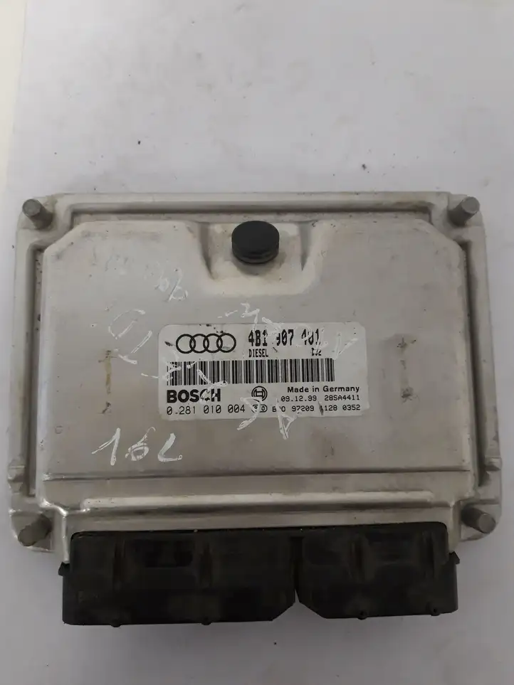 Audi A6 S6 C5 4B (2001 - 2004) 4B1907401 Блок управления двигателем (ЭБУ) — фото 1