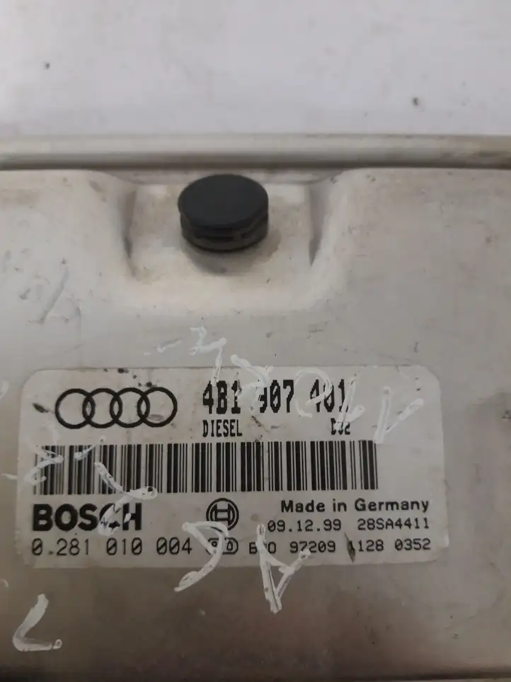 Audi A6 S6 C5 4B (2001 - 2004) 4B1907401 Блок управления двигателем (ЭБУ) — фото 3