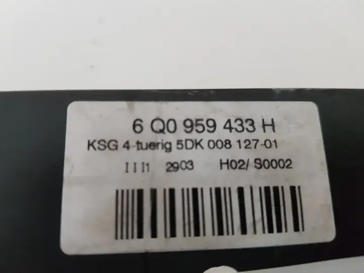 Volkswagen Polo (2001 - 2005) 6Q0959433H Модуль комфорта — фото 3
