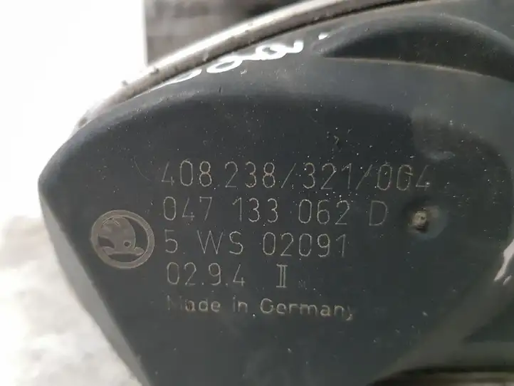 Skoda Fabia Mk1 (6Y) (1999 - 2007) 047133062D Дроссельная заслонка — фото 3