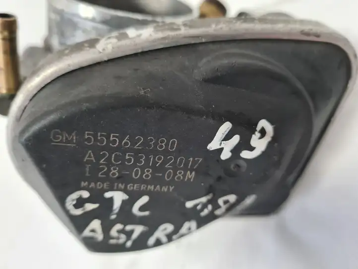 Opel Astra G (1998 - 2004) 5556238 Дроссельная заслонка — фото 3