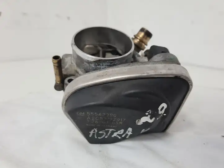 Opel Astra G (1998 - 2004) 55562380 Дроссельная заслонка — фото 3