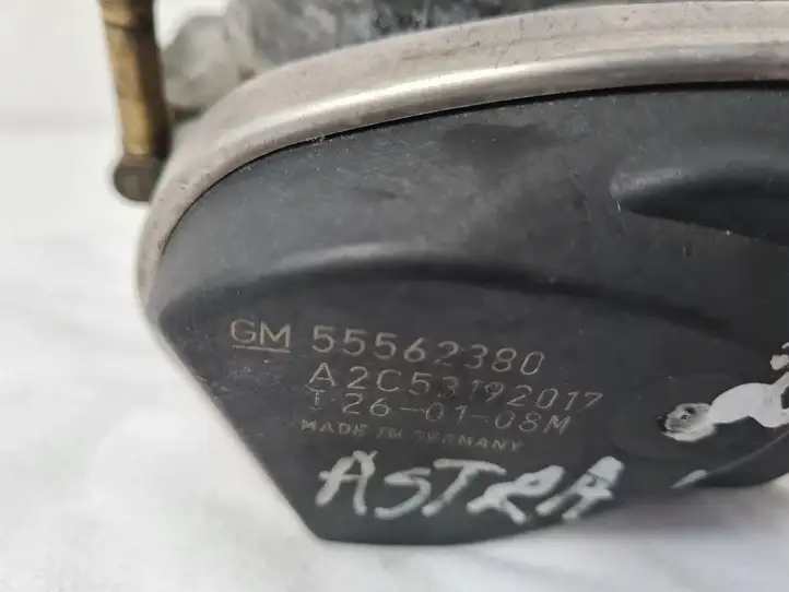Opel Astra G (1998 - 2004) 55562380 Дроссельная заслонка — фото 4