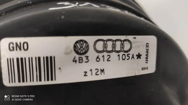 Audi A6 S6 C5 4B (2001 - 2004) 4B3612105A Вакуумный усилитель тормозов — фото 2