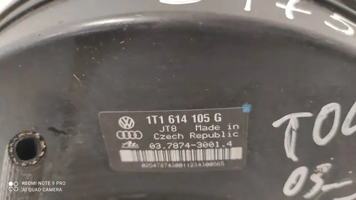 Volkswagen Touran I (2003 - 2010) 1T1614105G Вакуумный усилитель тормозов — фото 4
