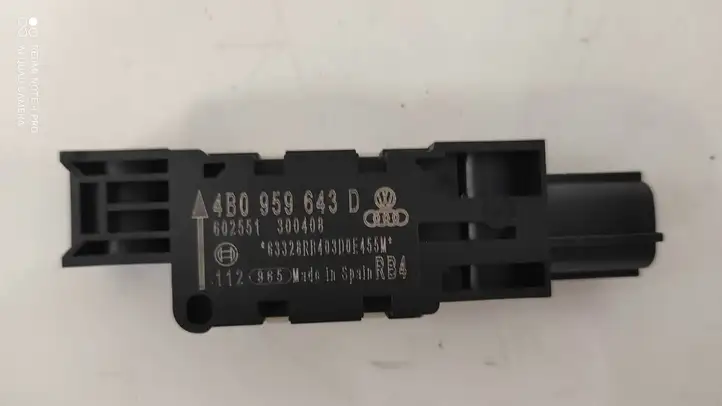 Audi A3/S3 8P (2004 - 2008) 4B0959645D Датчик удара SRS — фото 3