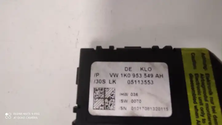 Audi A3/S3 8P (2004 - 2008) 1K0953549AH Датчик угла поворота руля — фото 3