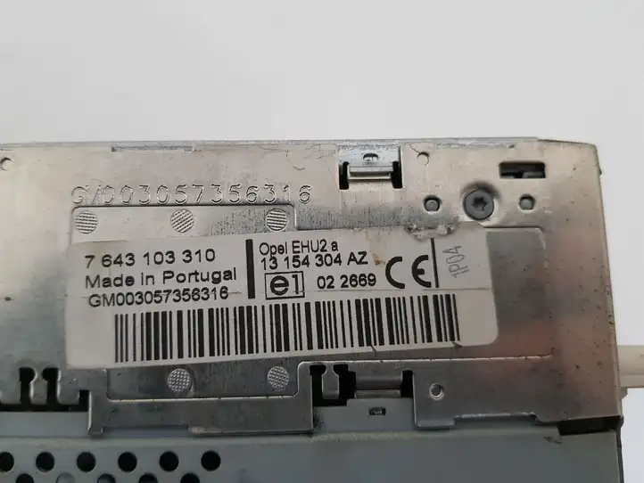 Opel Astra H (2004 - 2009) 7643103310 Магнитола / мультимедийная система — фото 3