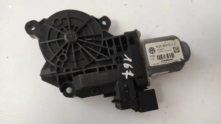 Skoda Fabia Mk1 (6Y) (1999 - 2007) 6Q0959811C Стеклоподъемник задней двери — фото 2