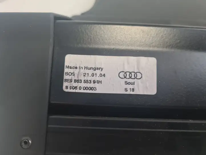Audi A4 S4 B6 8E 8H (2000 - 2006) 8E986355394H Шторка — фото 2
