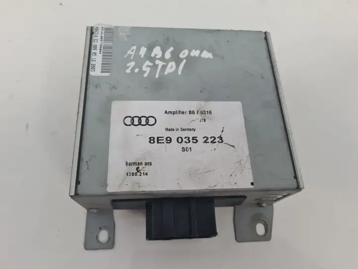 Audi A4 S4 B6 8E 8H (2000 - 2006) 8E9035223 Усилитель звука — фото 1