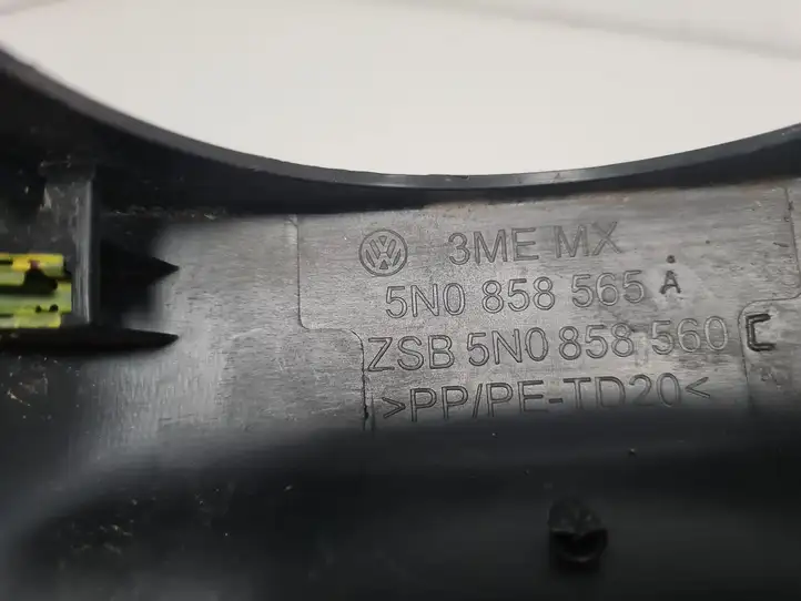 Volkswagen Golf VI (2009 - 2013) 5N0858565A Оплётка рулевого колеса — фото 3
