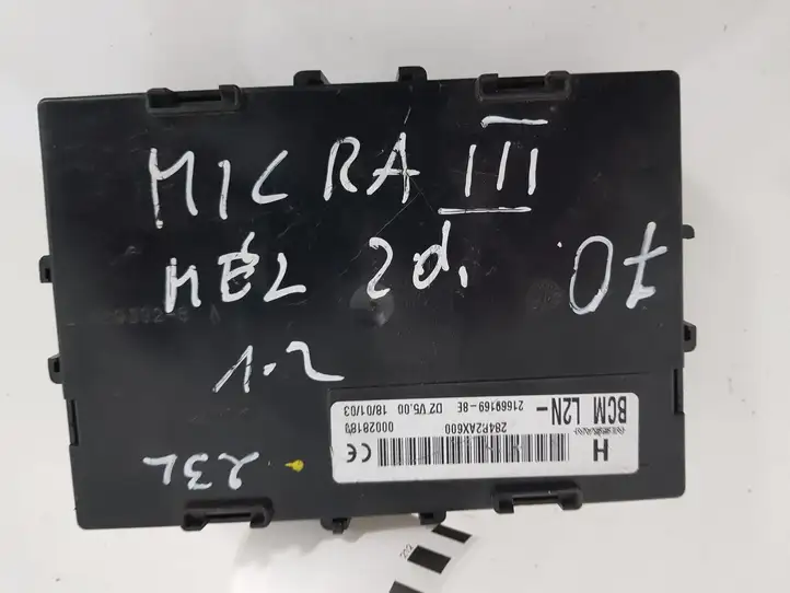 Nissan Micra (2008 - 2010) 21669169 Модуль комфорта — фото 2