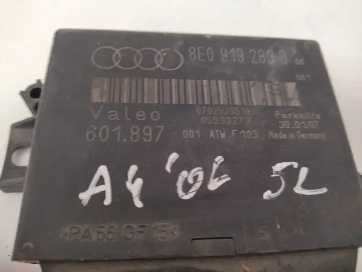 Audi A4 S4 B7 8E 8H (2004 - 2009) 8E0919283D Блок управления парктрониками — фото 2
