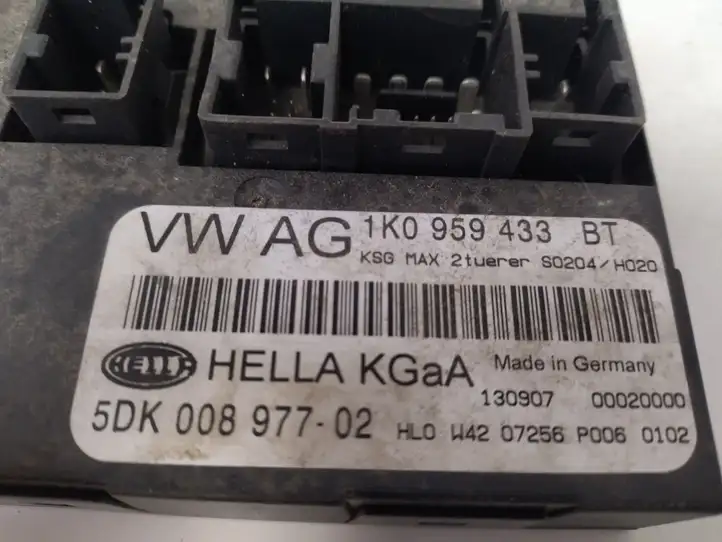 Skoda Octavia Mk2 (1Z) (2004 - 2013) 1K0959433BT Модуль комфорта — фото 4