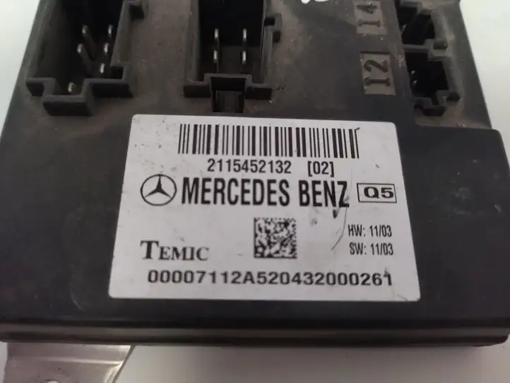 Mercedes-Benz E W211 (2002 - 2009) 2115452132 Модуль комфорта — фото 4