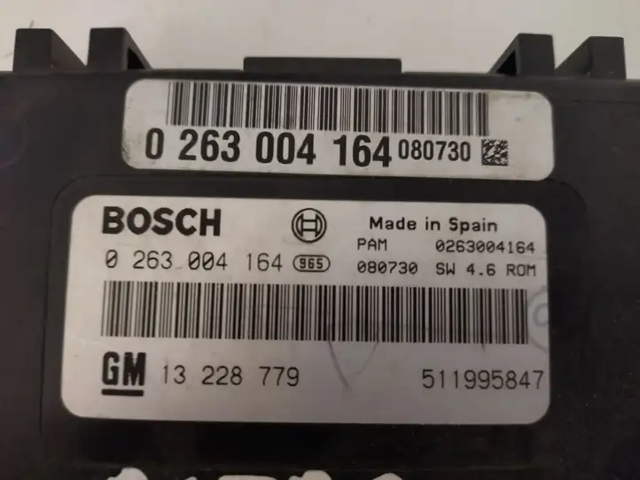 Opel Astra H (2004 - 2009) 0263004164 Блок управления парктрониками — фото 4
