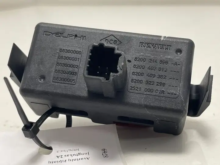 Renault Twingo II (2007 - 2014) 8200214896 Включатель аварийных фонарей — фото 2