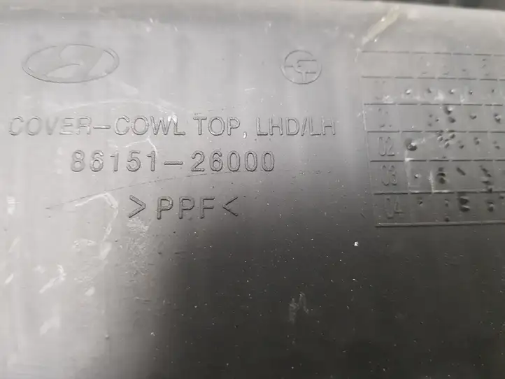Hyundai Santa Fe (2000 - 2005) 8615126000 Жабо стеклоочистителей — фото 4