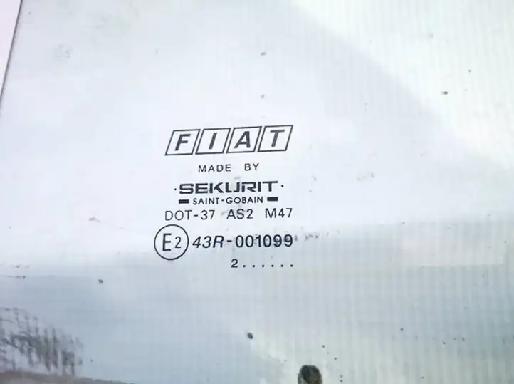 Fiat Stilo (2001 - 2010) Стекло задней двери — фото 2