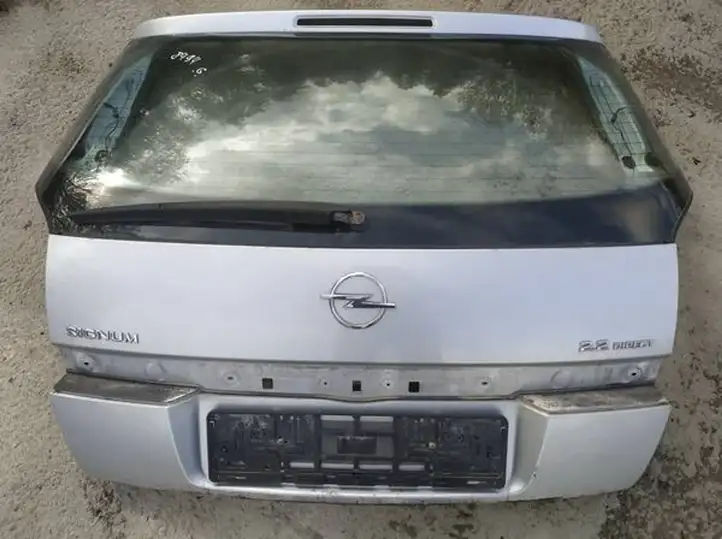 Opel Signum (2002 - 2008) pilkas Крышка багажника — фото 2