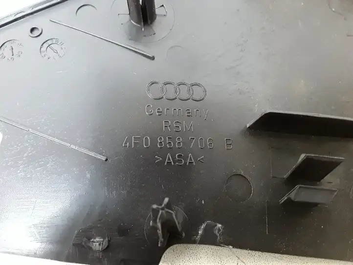 Audi A6 S6 C6 4F (2004 - 2008) 4F0858706B Прочая отделка передней двери — фото 3