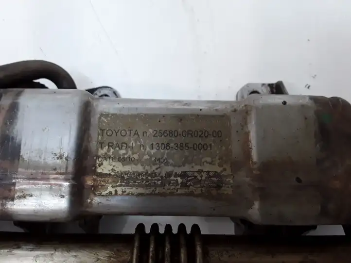 Toyota Avensis T250 (2003 - 2006) 256800R02000 Охладитель клапана EGR — фото 3
