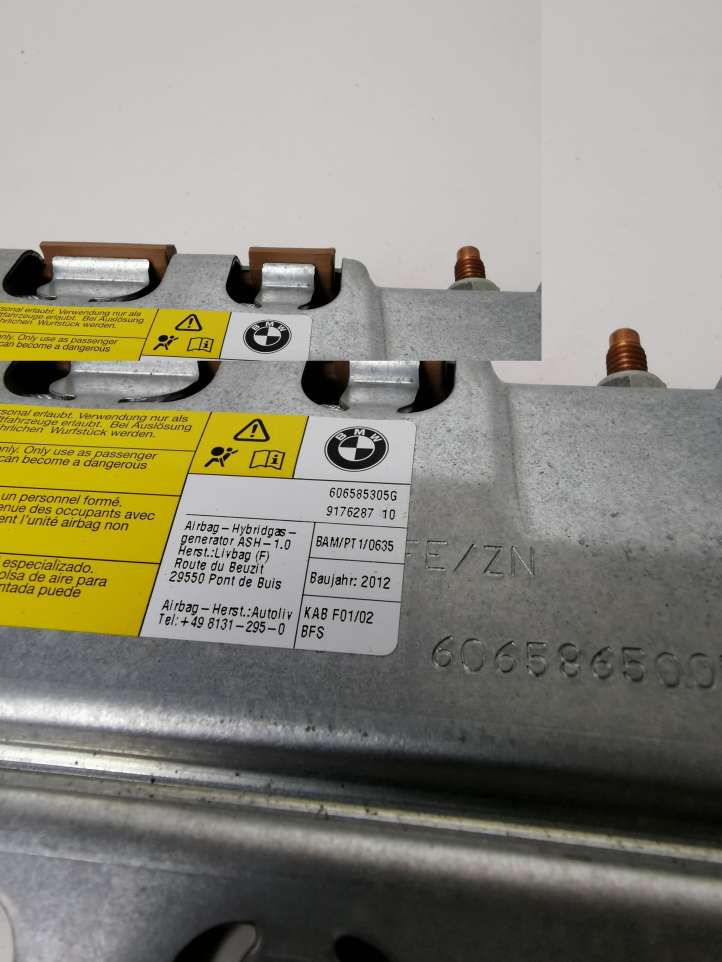BMW 7 F01 F02 F03 F04 (2008 - 2016)  9176287 Подушка безопастности колен