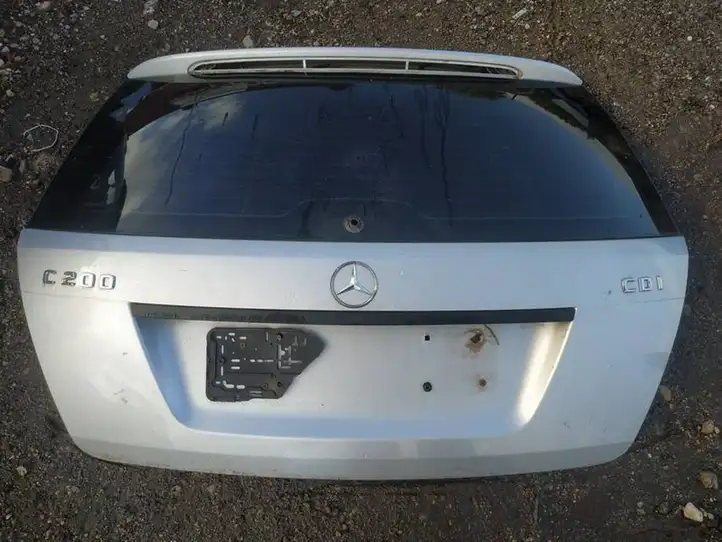 Mercedes-Benz C W204 (2007 - 2014) pilkas Крышка багажника — фото 1