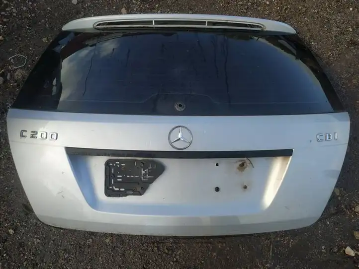 Mercedes-Benz C W204 (2007 - 2014) pilkas Крышка багажника — фото 2