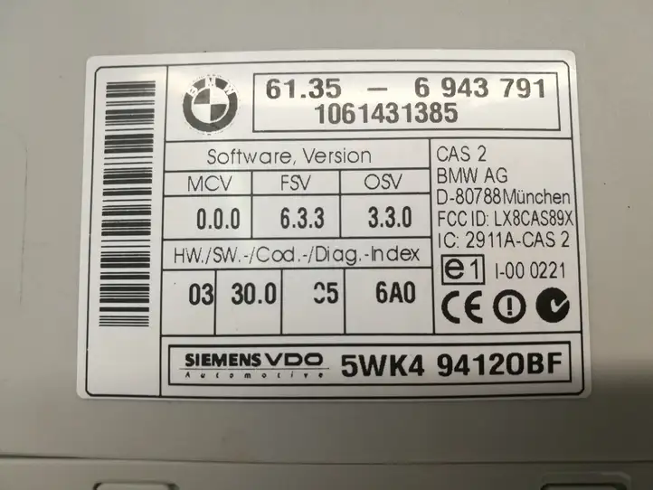 BMW 3 E90 E91 (2005 - 2012) 7563582 Комплект системы зажигания — фото 12