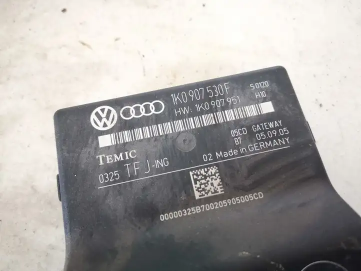 Volkswagen Touran I (2003 - 2010) 1k0907530f Прочие блоки управления — фото 2