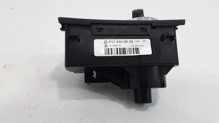 Mercedes-Benz E W211 (2002 - 2009) 2115450604 Включатель фонарей — фото 3