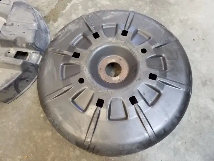 Dodge Grand Caravan (2007 - 2020) 04721083AD Обшивка ниши запасного колеса — фото 7