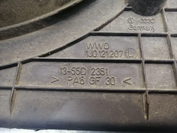 Volkswagen Golf IV (1998 - 2005) 1J0121207 Дифузор радиатора — фото 3