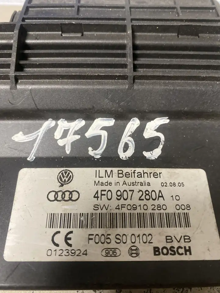 Audi A6 S6 C6 4F (2004 - 2008) 4F0907280 Блок управления электропитанием — фото 4