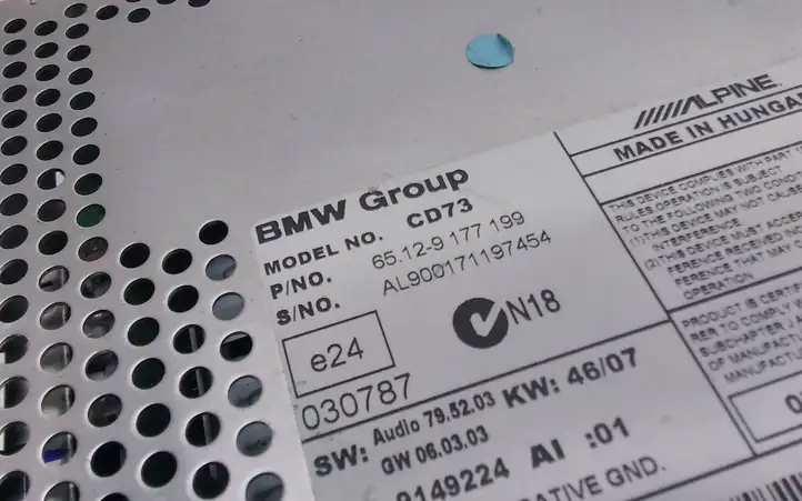 BMW 3 E90 E91 (2005 - 2012) 9177199 Магнитола / мультимедийная система — фото 3