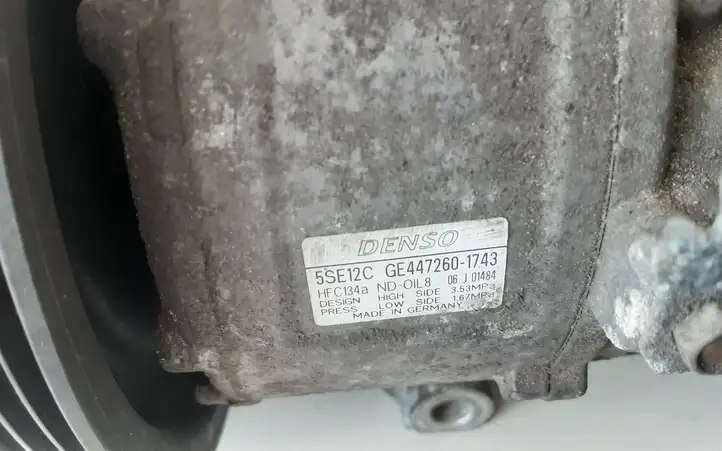 Toyota Corolla Verso AR10 (2004 - 2009) GE4472601743 Компрессор (насос) кондиционера воздуха — фото 3