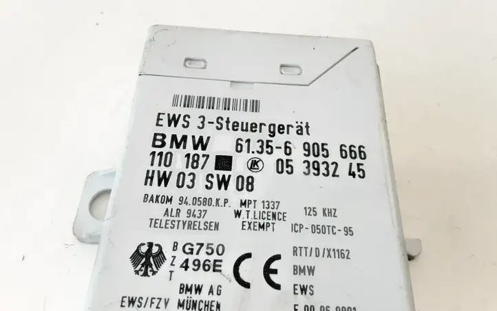 BMW 3 E46 (1998 - 2005) 6905666 Блок иммобилайзера — фото 3