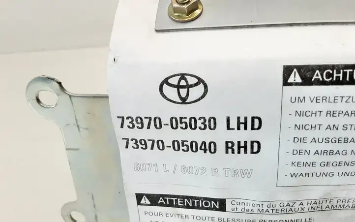 Toyota Avensis T220 (2000 - 2003) 7397005030 Подушка безопасности пассажира — фото 3