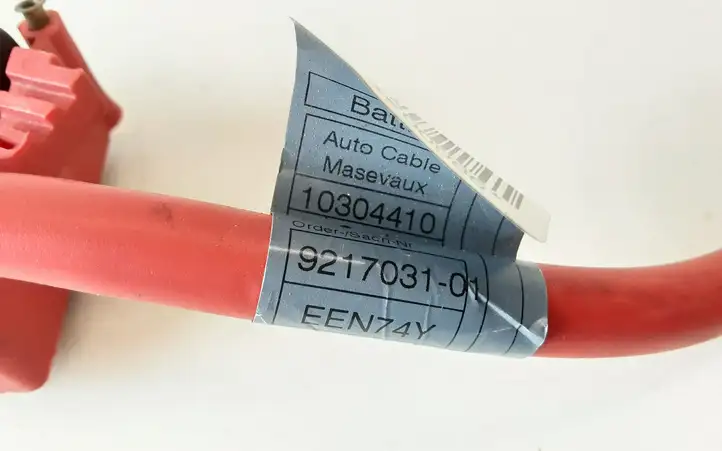 BMW 3 E90 E91 (2005 - 2012) 9217031 Плюсовой провод аккумулятора — фото 4