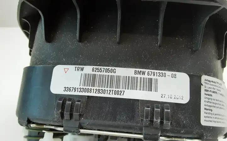 BMW 3 F30 F35 F31 (2012 - 2018) 6791330 Подушка безопасности руля — фото 3