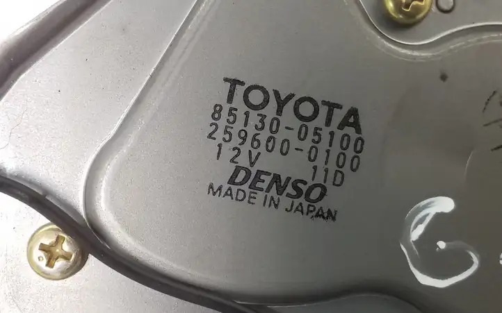 Toyota Avensis T250 (2003 - 2006) 8513005100 Двигатель стеклоочистителя заднего стекла — фото 3